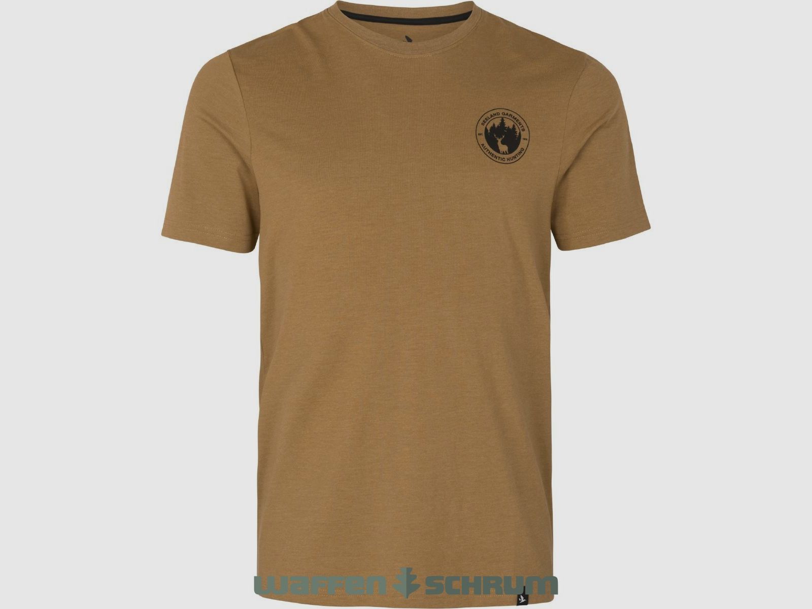 Seeland T-Shirt Saker Antique Bronze Melange