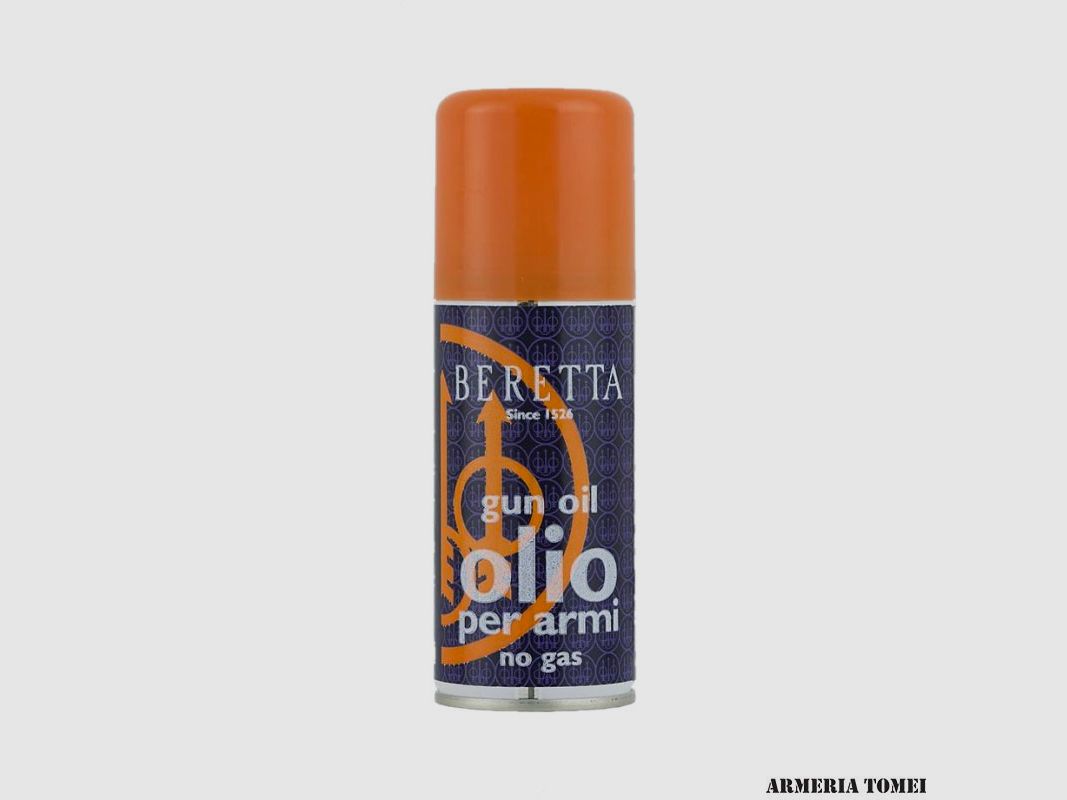 BERETTA – Spray nettoyant pour armes 125 ml, sans gaz
