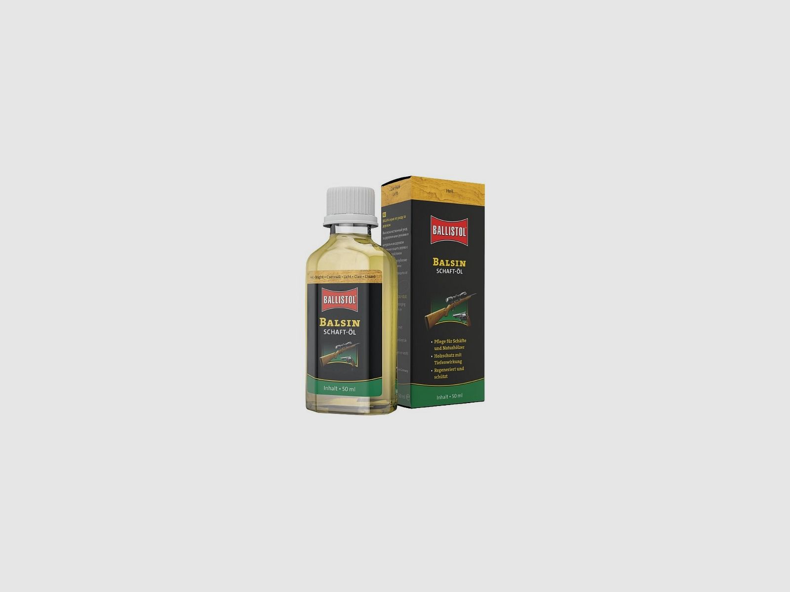 BALLISTOL ÖL FÜR BALSIN-SCHAFTE KLAR 50ML