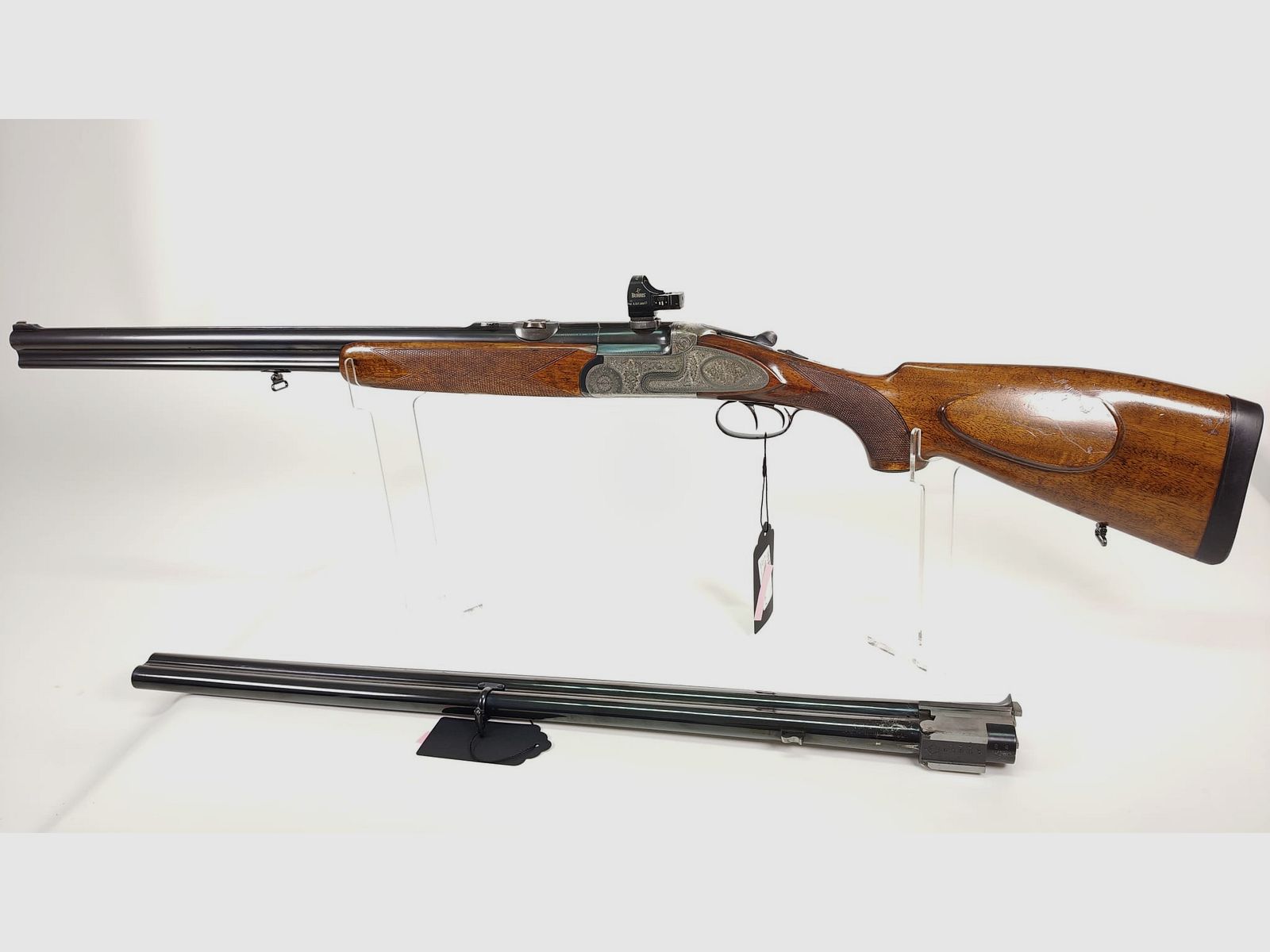 Antonio Zoli Bockbüchsflinte 7x65R / 12/70 mit Wechsellaufbündel und Burris FastFire II