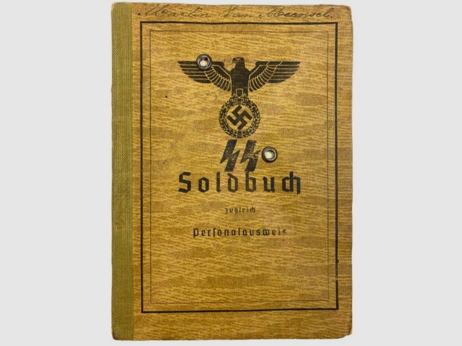 Soldbuch SS Legion Flandern aus Wk2