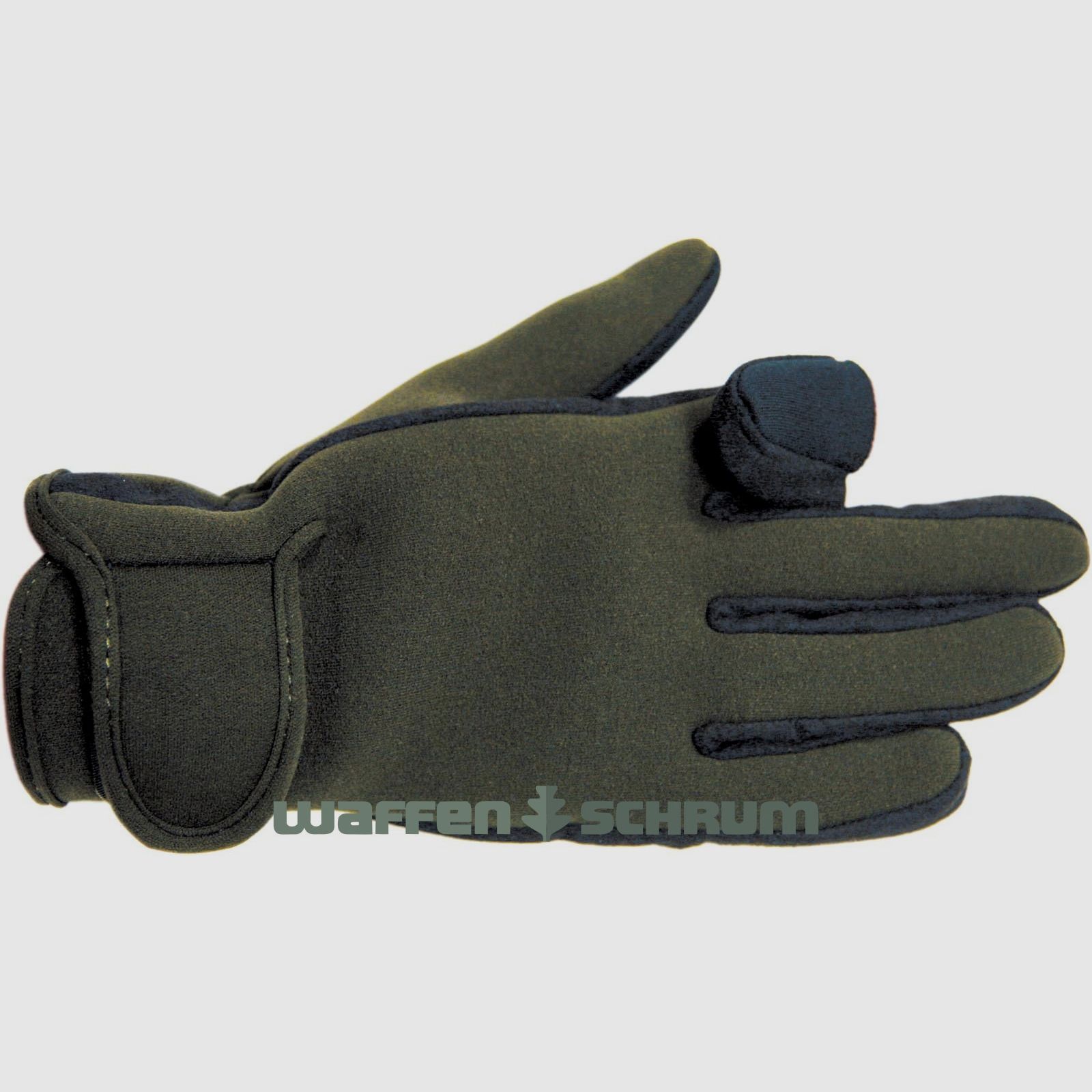 Percussion Handschuhe Neopren Khaki