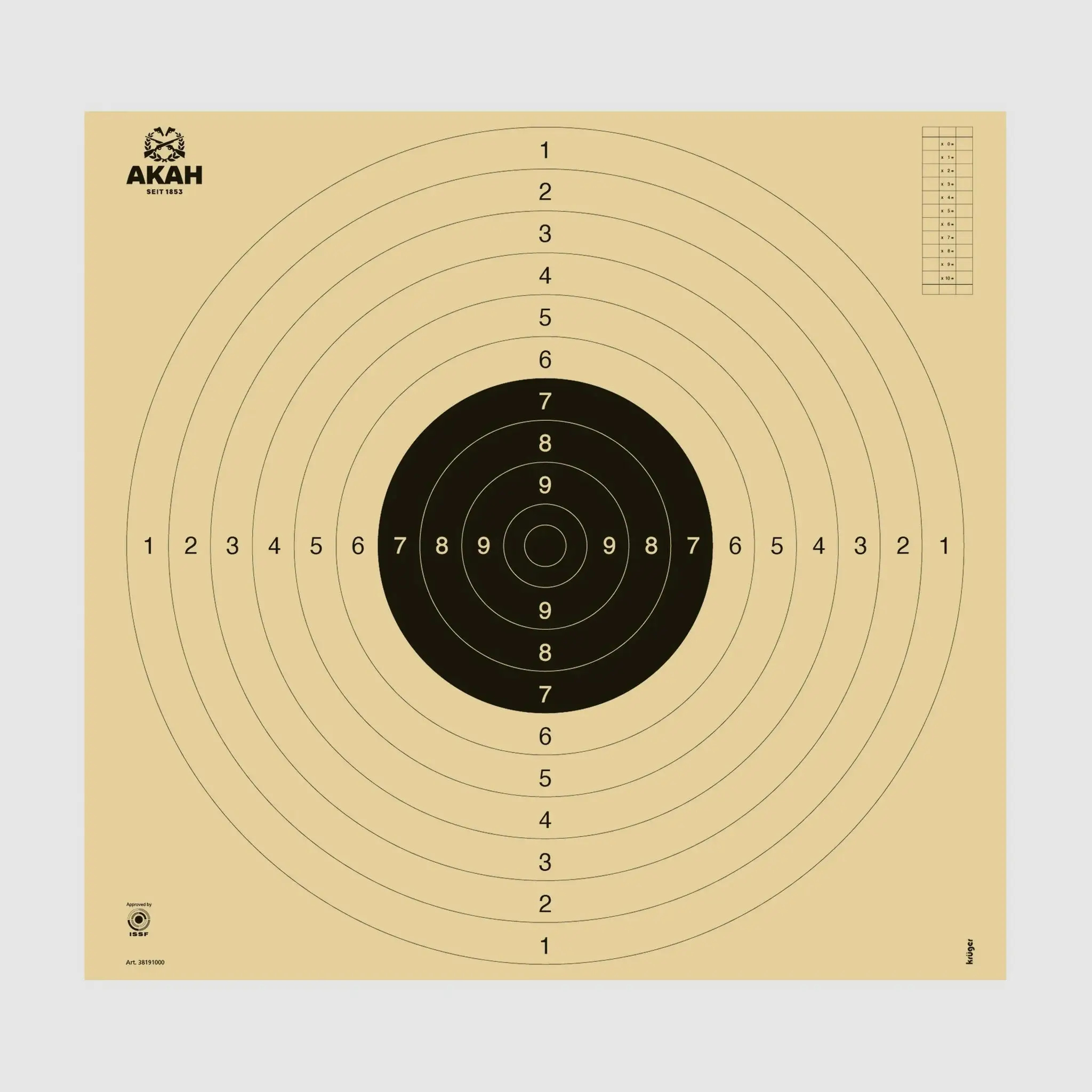 AKAH Ring-Scheibe 55 × 55 cm, Bild 1 von 2