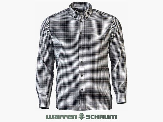 Skogen Hemd 1/1 Arm Button Down Oliv/braun