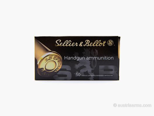 Sellier & Bellot .38 Spec. SP 158grs – Teilmantel