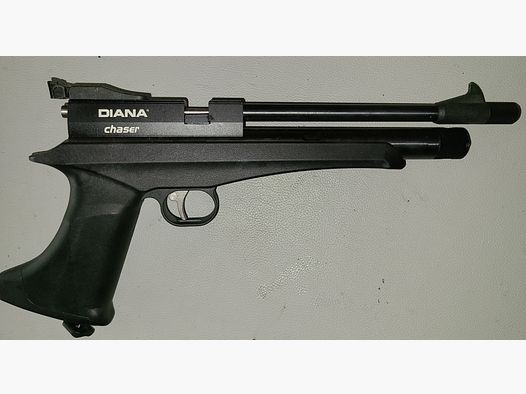 DIANA CHASER / F im 5eck / 4,5mm / LUFTPISTOLE / PISTOLE / MATCH / CO2 / SAMMLER / OHNE ZUBEHÖR / NEUWERTIG 