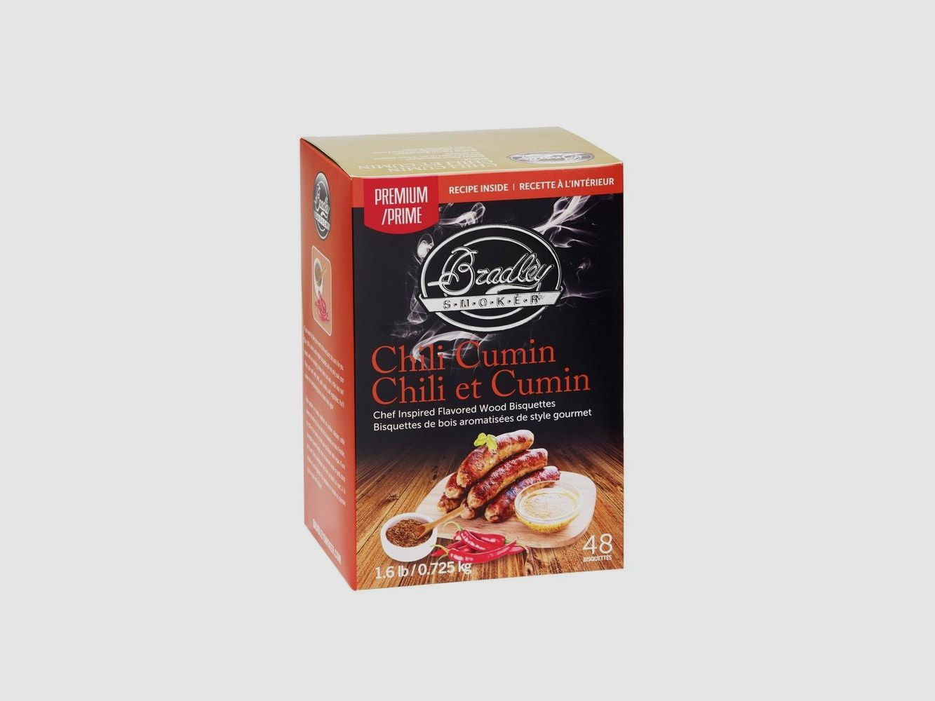 Bradley Chili Cumin Briketts Set de 48 piezas Colección Premium