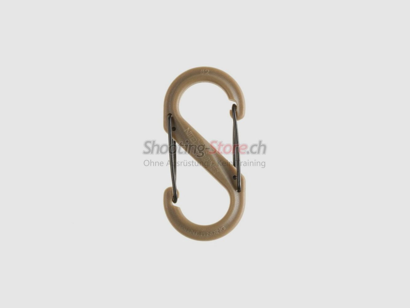 Nite Ize S-Biner Plastic #2 Coyote