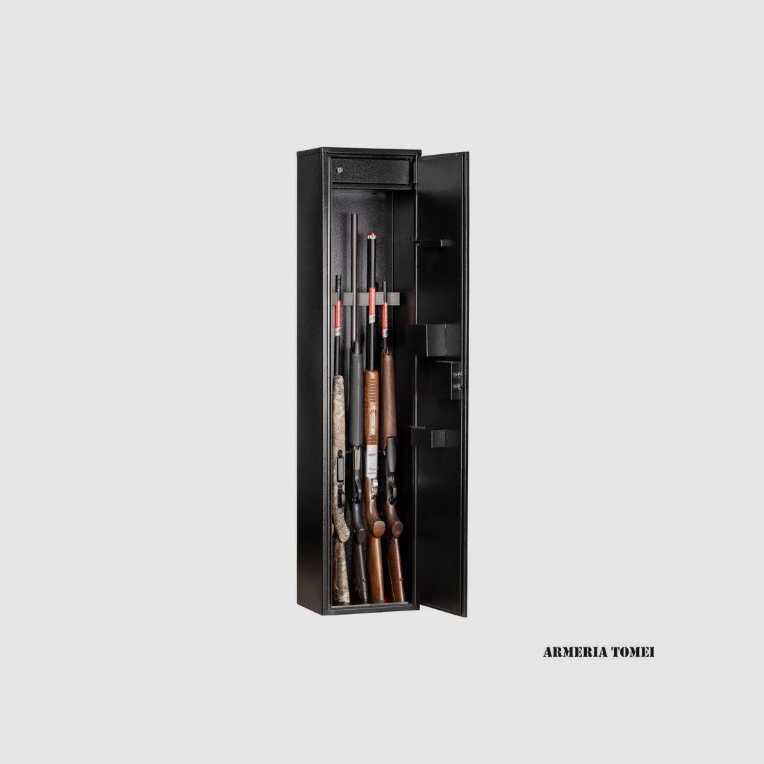 WINCHESTER – RANGER 5 Waffenschrank mit 5 Schlüsseln, strukturiert schwarz, Bild 2 von 4