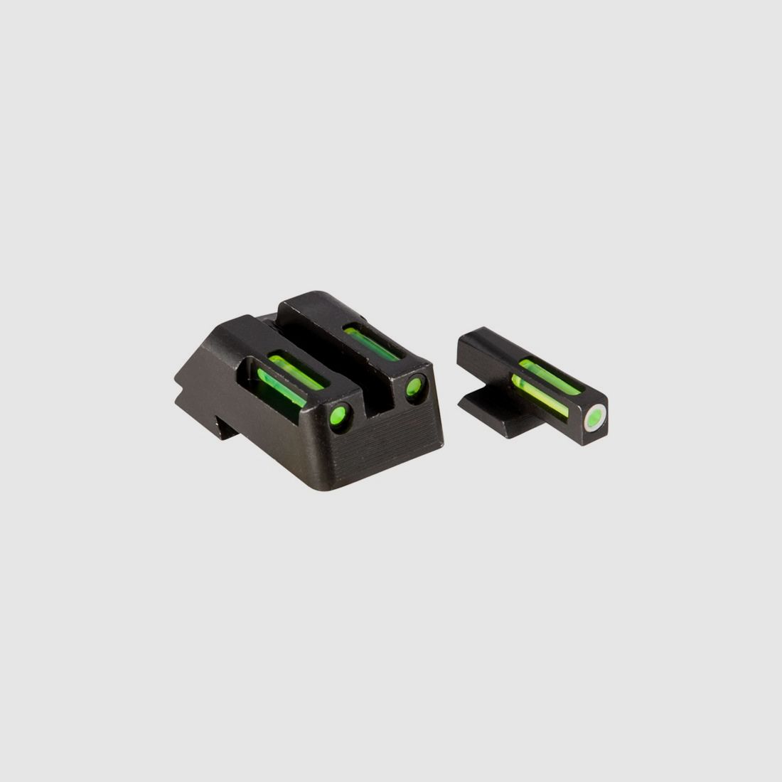 HIVIZ 1911 KIMBER FISSO (NON MICRO) LIGHTWAVE H3 TRITIUM SET DI MIRINI, immagine 1 di 3