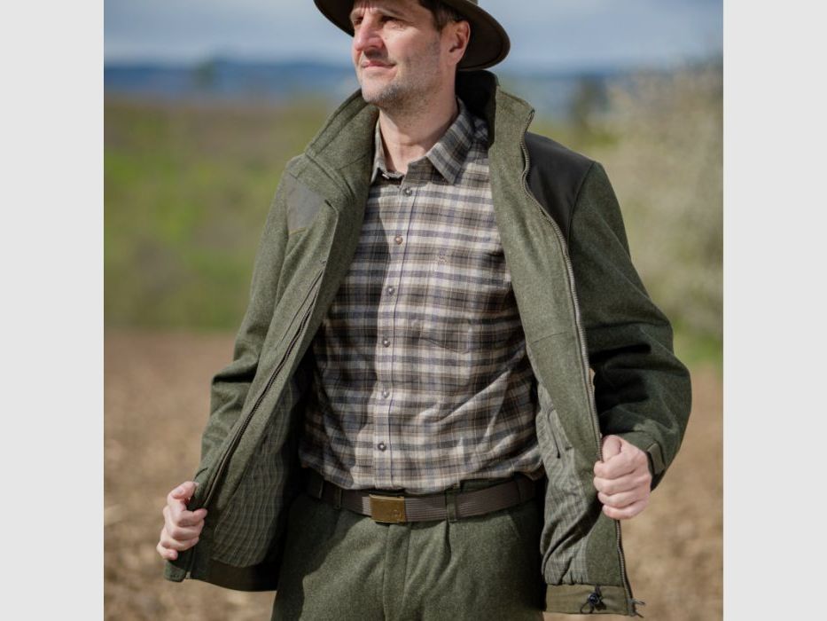 Kettner H-Lodenjacke mit Schulterbesatz, Bild 13 von 22