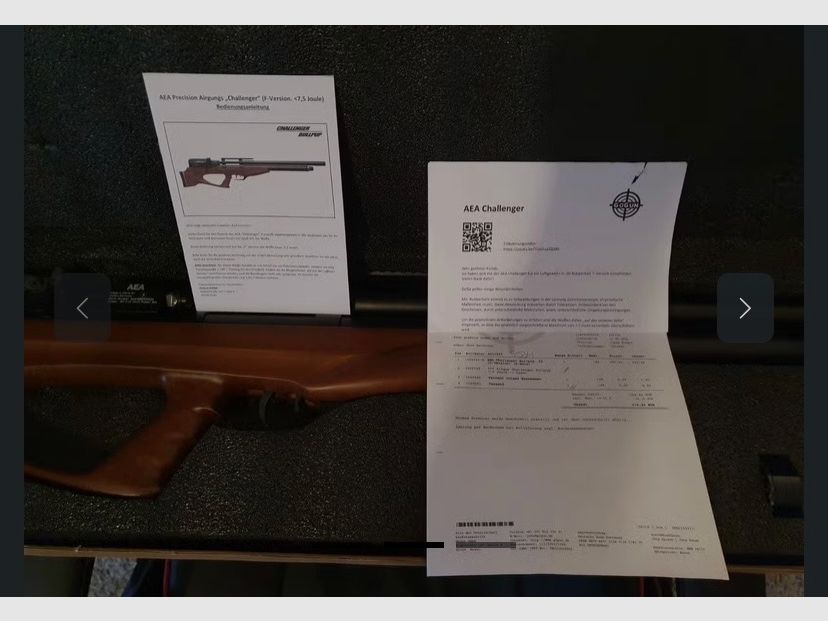 AEA Bullpup Challenger 50kal. (NEU)
