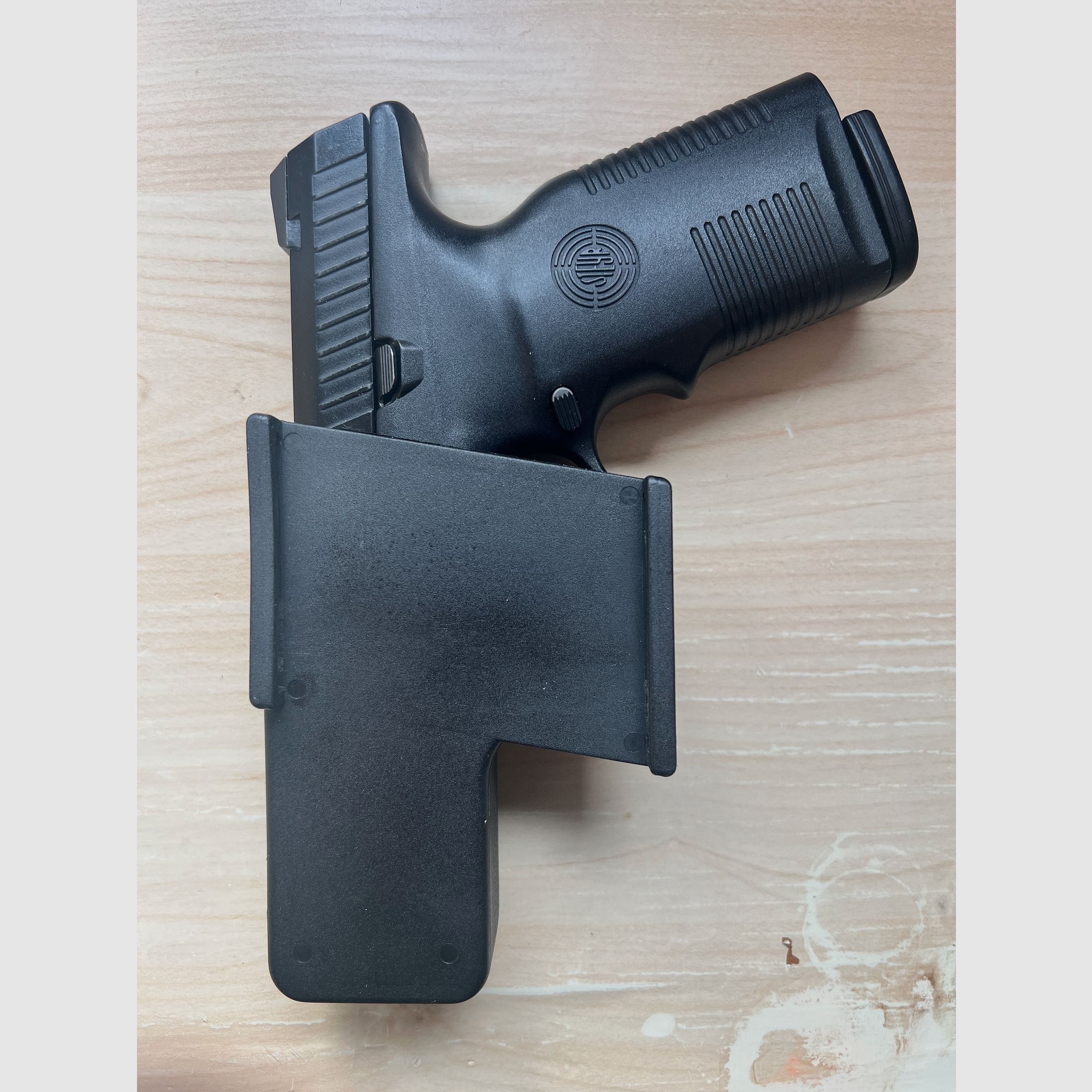 Original Steyr M9 Holster – schonendes Softmaterial – Alternative zu Blackhawk, Safariland, G‑Code – kein Kydex, Bild 3 von 3