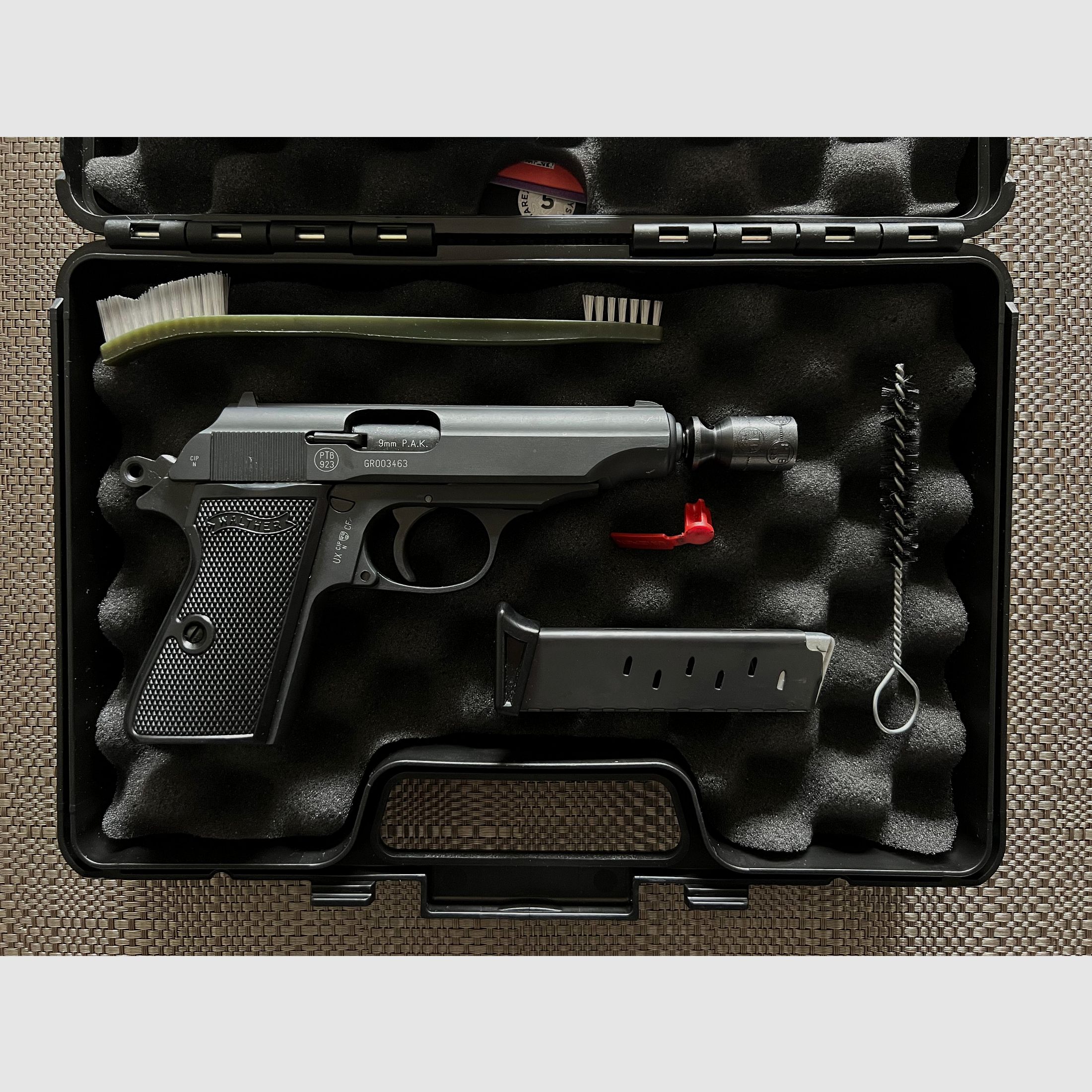 Walther PP Schreckschusspistole 9mm P.A.K. in sehr gutem Zustand!