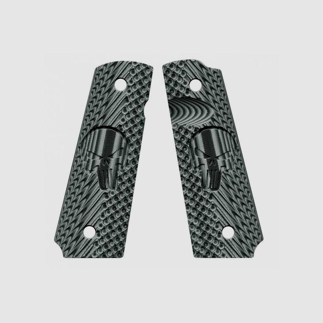 Griffschalen für 1911 VZ GRIPS CK OPERATOR II - Edition THE PUNISHER - SCHWARZ, Bild 3 von 5