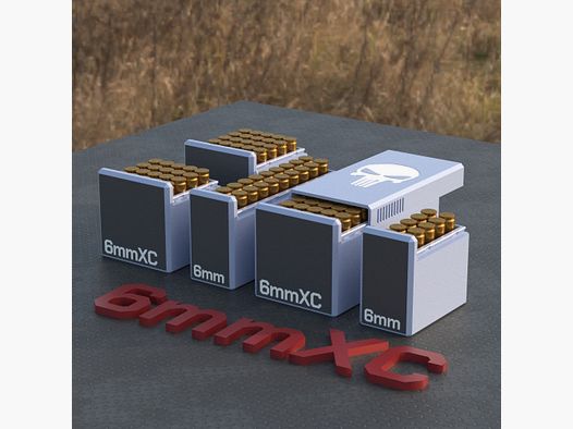 Filamelt Munitionsbox / Ammo Box 6mm XC – Patronenbox ‘Schiebedeckel’ – 10 / 20 / 25 / 50 Runden