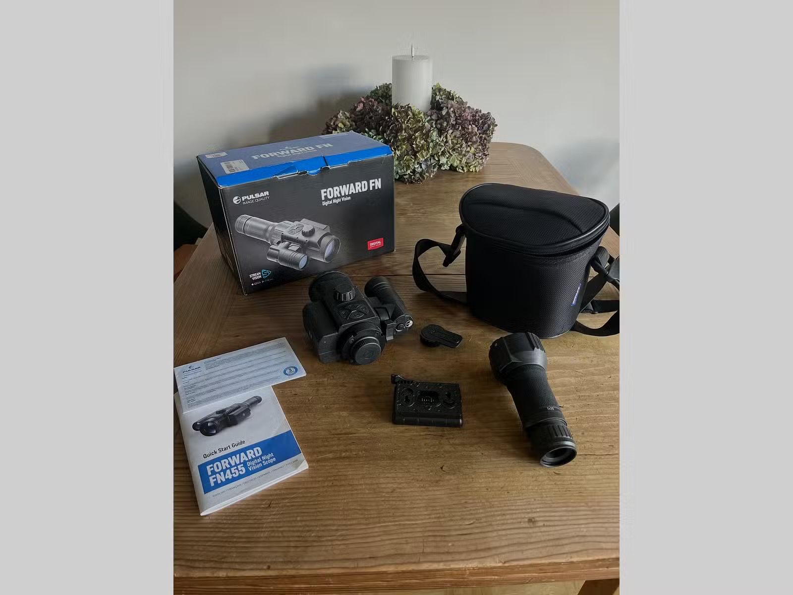 PULSAR Forward FN455 dispositivo di visione notturna con IR‑Strahler – come nuovo, set completo