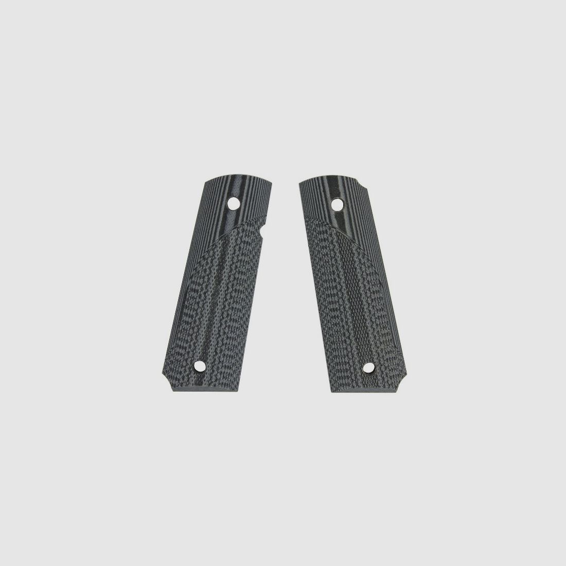 Grip G10 Checkered gray Colt 1911