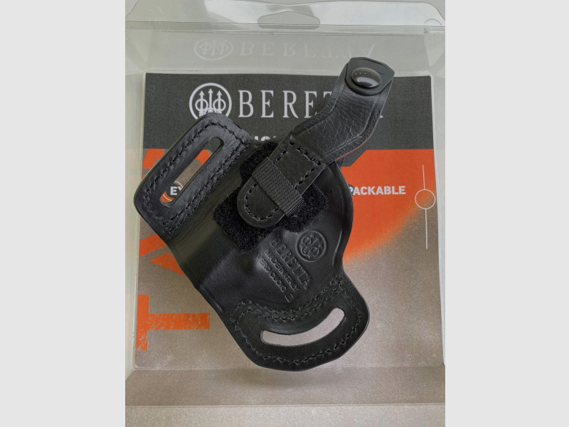 Gürtelholster Leder schwarz Beretta 92 FS rechts