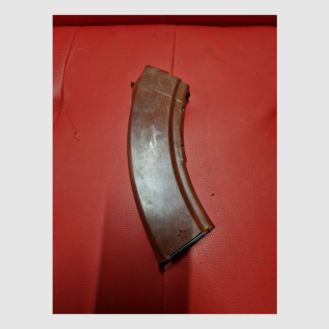 TULA-magazijn (oranje) AK-47 - 30 schoten - 7,62X39MM (gebruikte), afbeelding 1 van 2