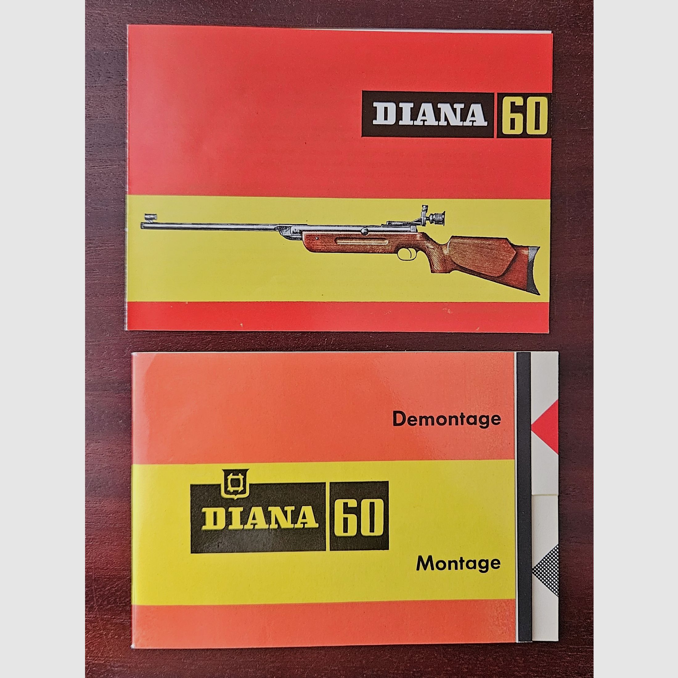 Istruzioni originali per l'uso della carabina ad aria compressa Diana 60