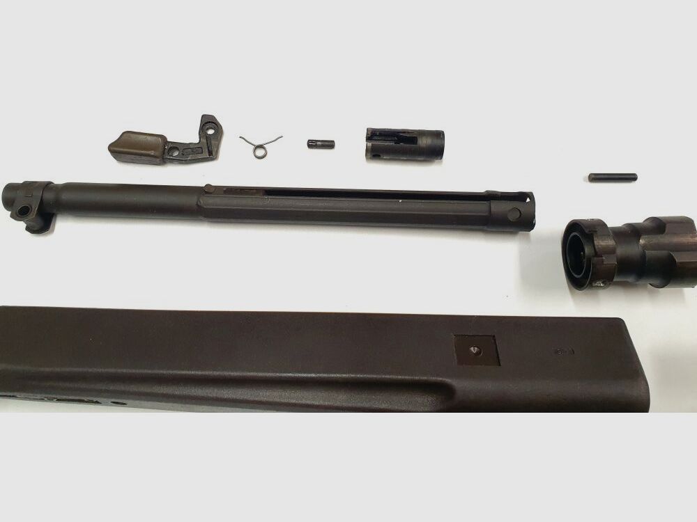 H&K Heckler und Koch GmbH Oberndorf Freier Teilesatz original HK G3 NATO Heckler & Koch inkl. Kunsstoffschäftung Grün