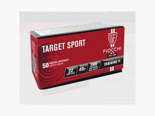 Fiocchi TARGET SPORT LRN .22 LR 40 gr Munition