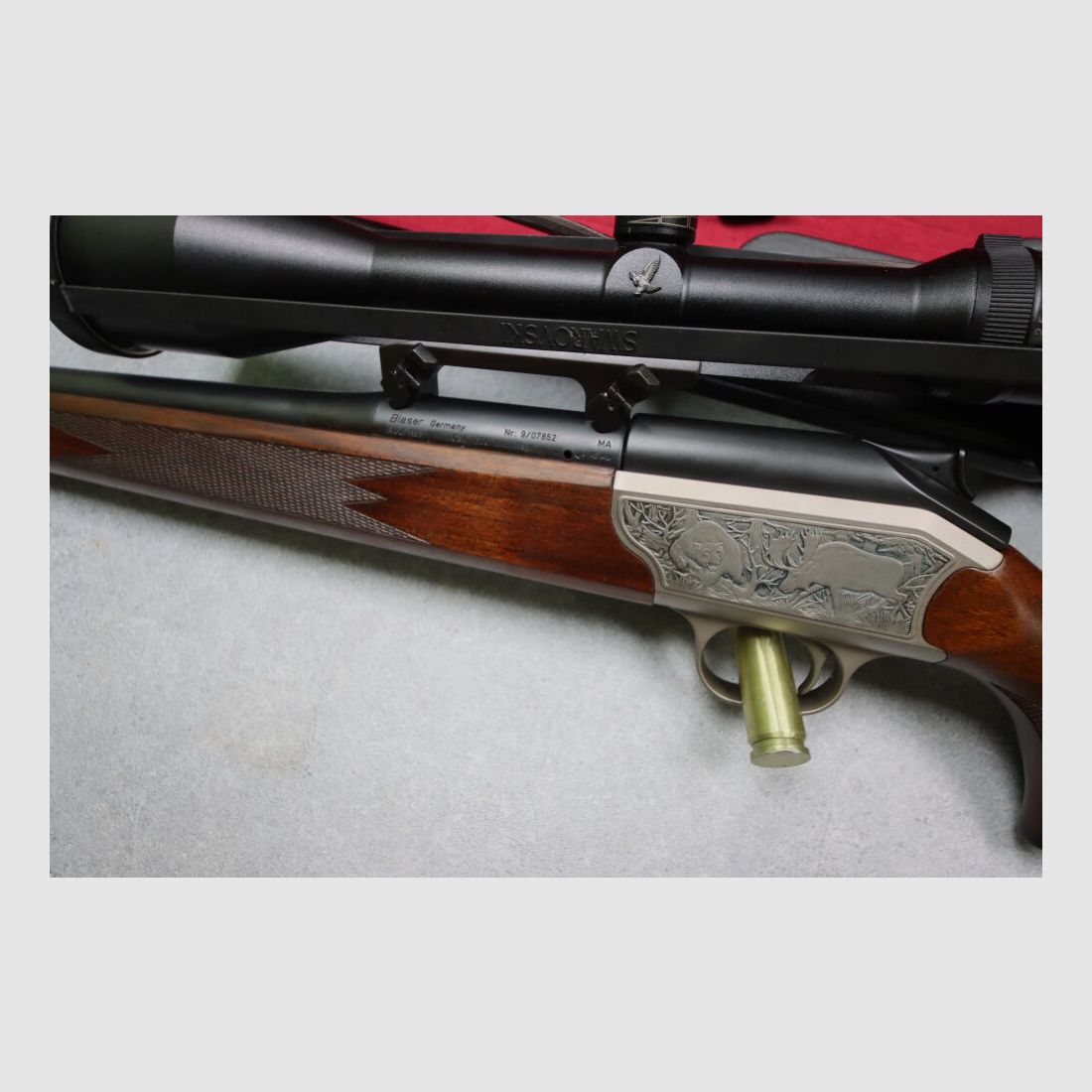Blaser R93 mit Austauschlauf .375 H&H