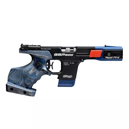 Walther GSP 500 Rapid Fire Pistole cal. .22LR (Griff S)
