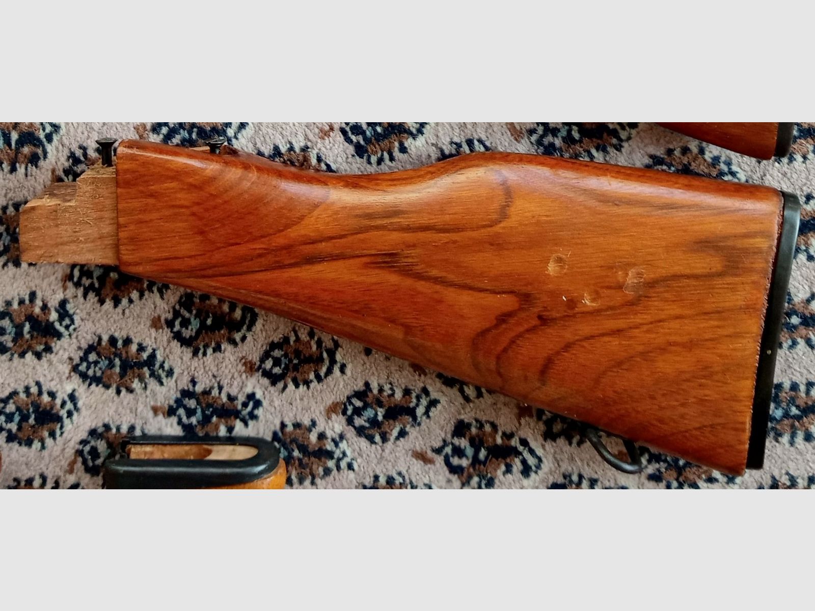 Chinesische Type-56 Schaft-Set aus "Chu-Wood" / Festschaft + Handschutz / Sino AK47  // Norinco SDM Polytech NEDI / Typ 56 