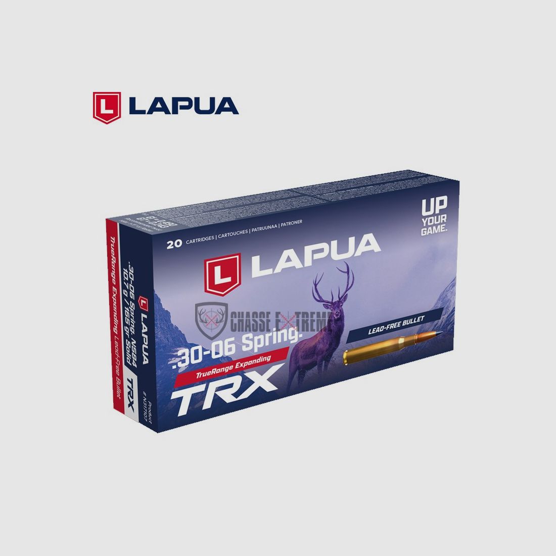 20 Patronen LAPUA TRX 165Gr Kal. 30-06 Solid, Bild 2 von 2
