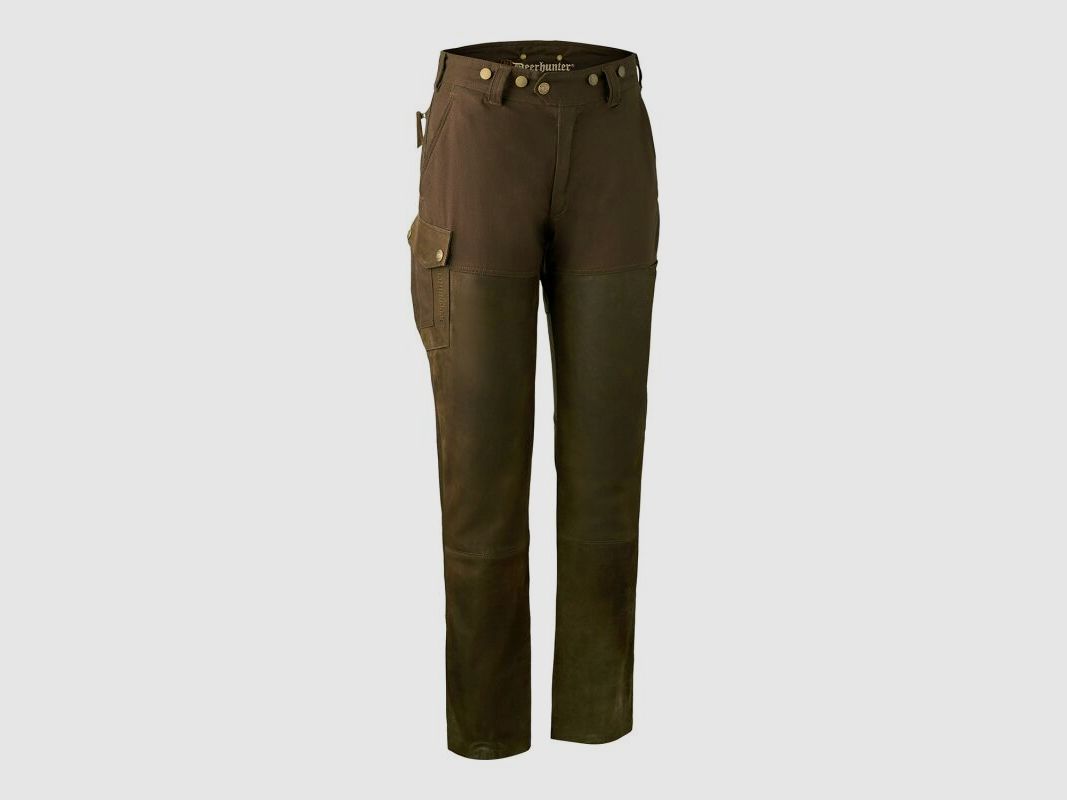 Deerhunter Lady Paris Lederhose Walnut