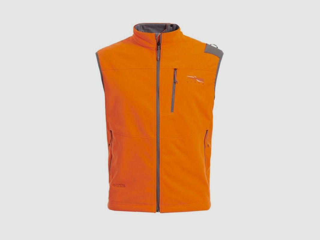 Sitka Herren Fleeceweste Stratus Blaze Orange