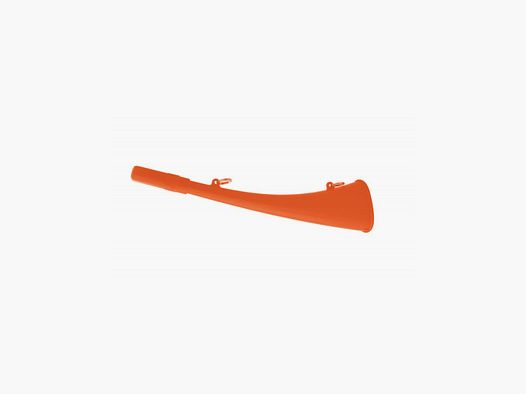 Lockrufhorn 25 cm ABS orange fluo - Elless