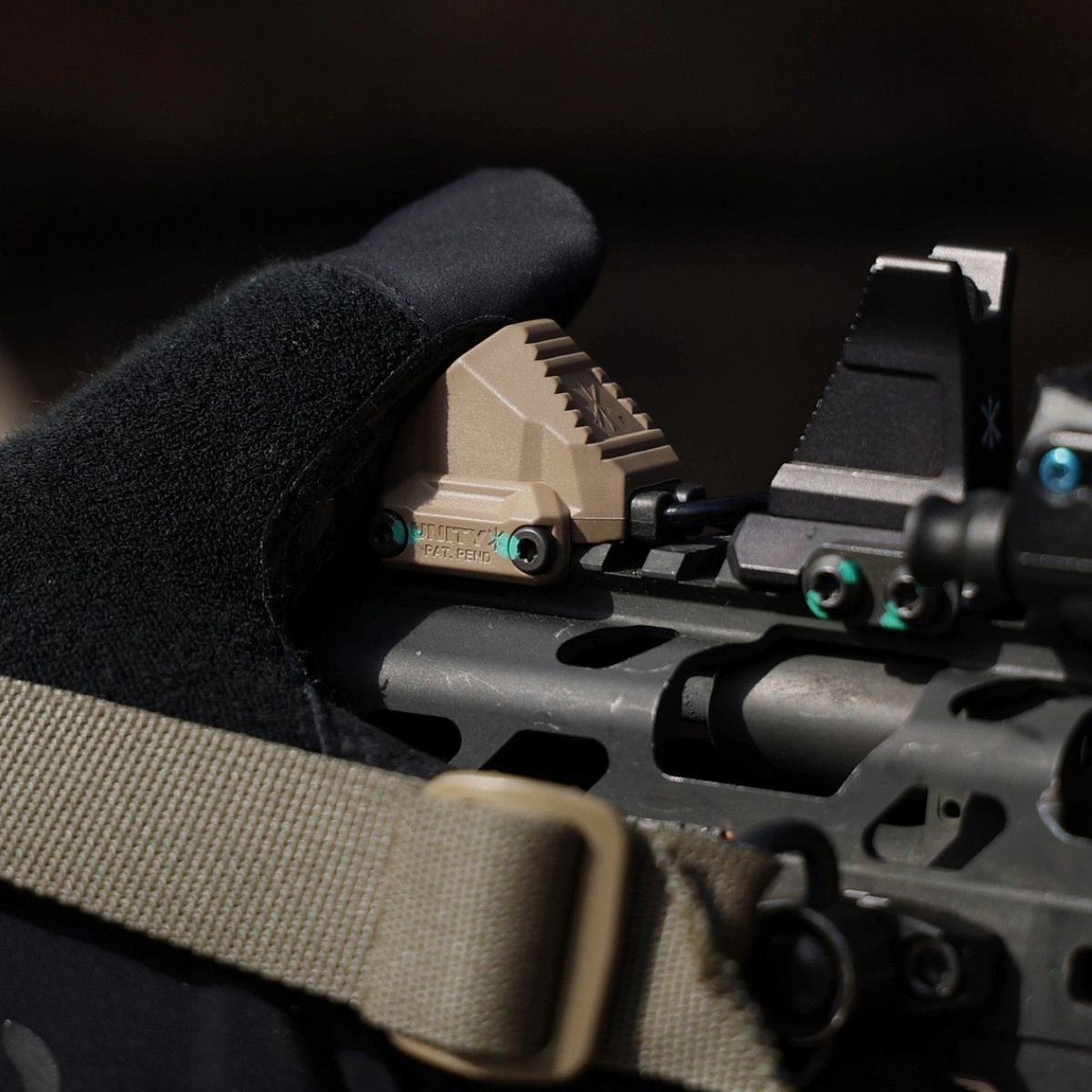 Unity Tactical - Interruttore AXON – SCOUT 7" / Spina CRANE 9″ – FDE - AXN-S7I9F, immagine 5 di 6