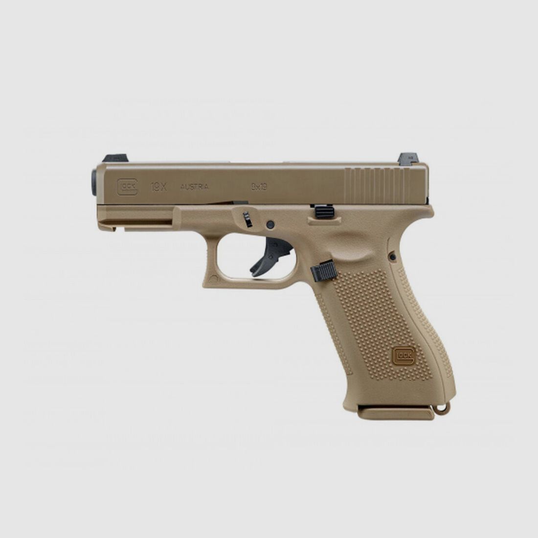 Umarex Glock 19X Airsoft GBB Pistole ab 18 - Tan