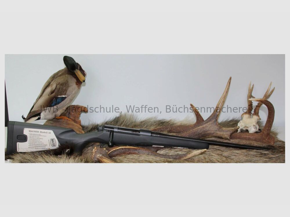 Mauser M18 Vorführwaffe ungeschossen und unmontiert mit Mündungsgewinde .30-06Spring