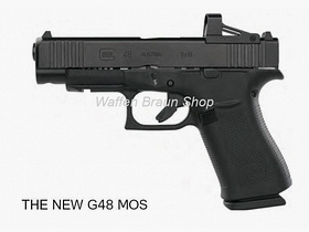 Glock Pistole G48 R7 M.O.S./FS 9mm Luger inkl. Shield RMSc Visier