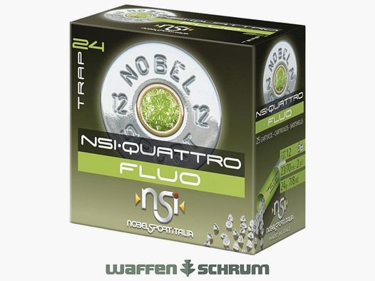 Nobel Sport Italia Quattro FLUO 12/70 T7,5 2,4mm - 24g