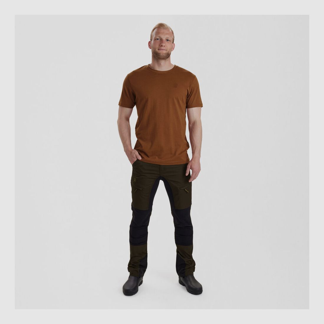 Deerhunter Easton T-shirt Burnt Orange, immagine 5 di 5