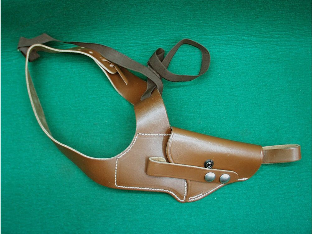 ME Sportwaffen Solingen Fondina per spalla SHU 689, revolver 2"