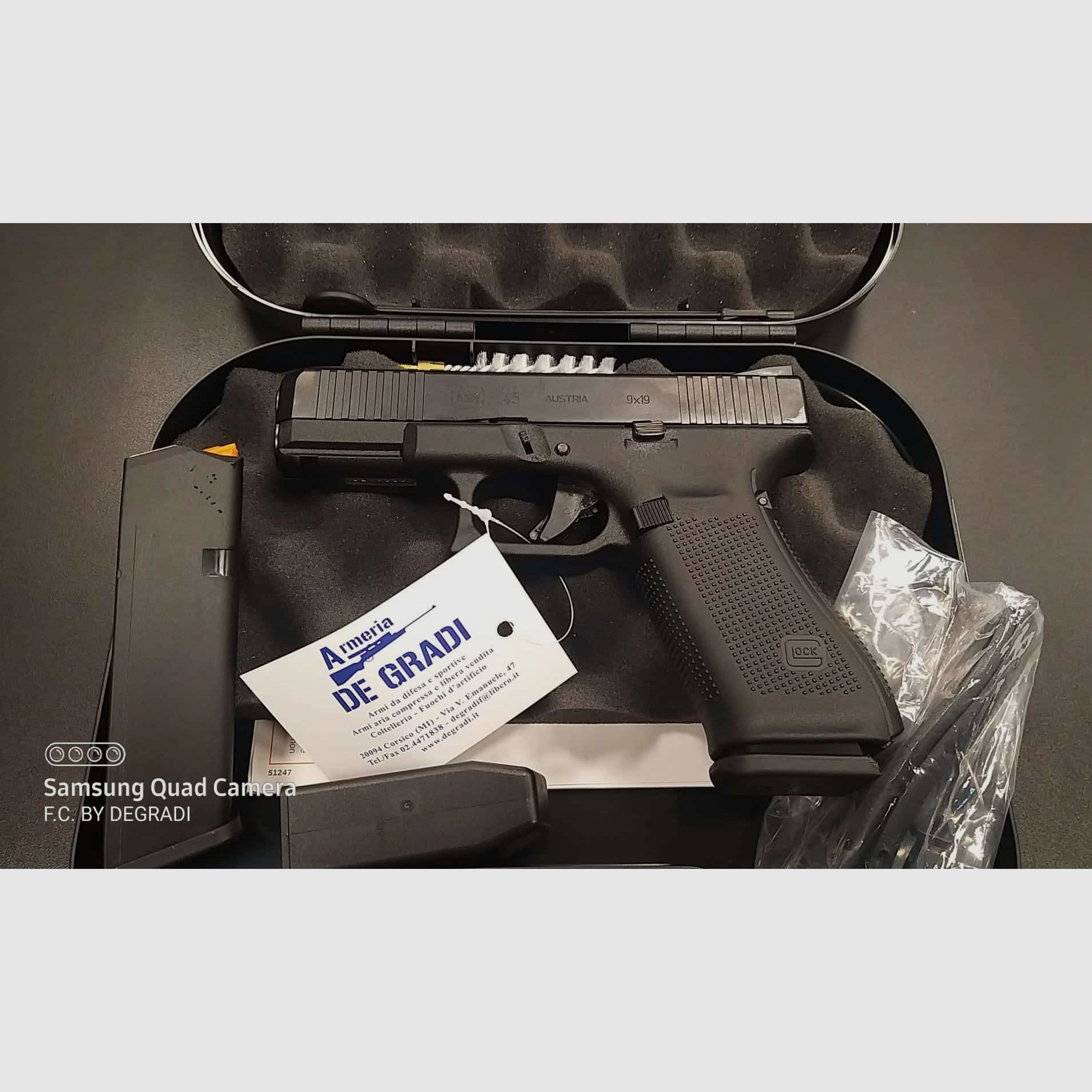 GLOCK MOD.45 G-MATCH CALIBRE 9X19 SPORTIVE, image 1 sur 4