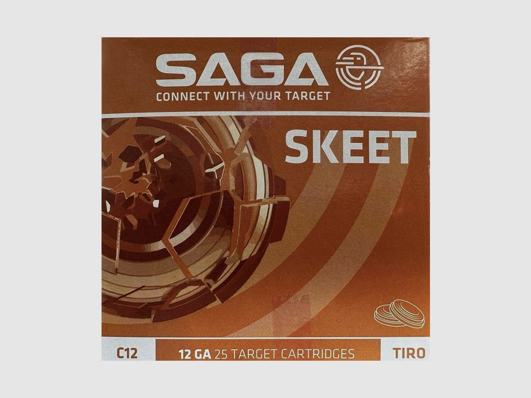 SAGA Schrotmunition 12/70 SKEET (9) 24 g