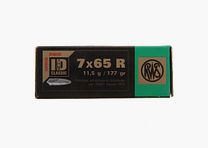 Cartuchos RWS ID Classic 7x65R 11,5g,177gr !!!