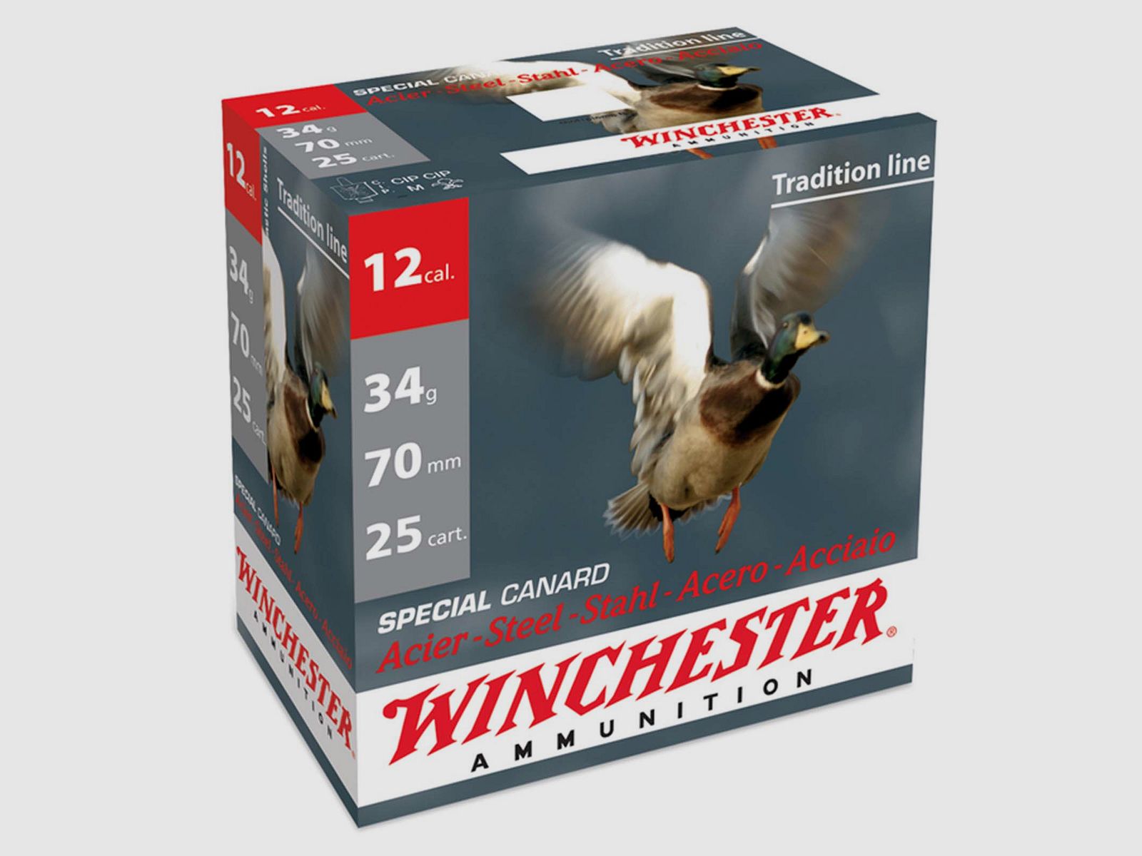 Winchester Special Canard Steel .12/70 34g #4 (3,2mm) 25 cartucce