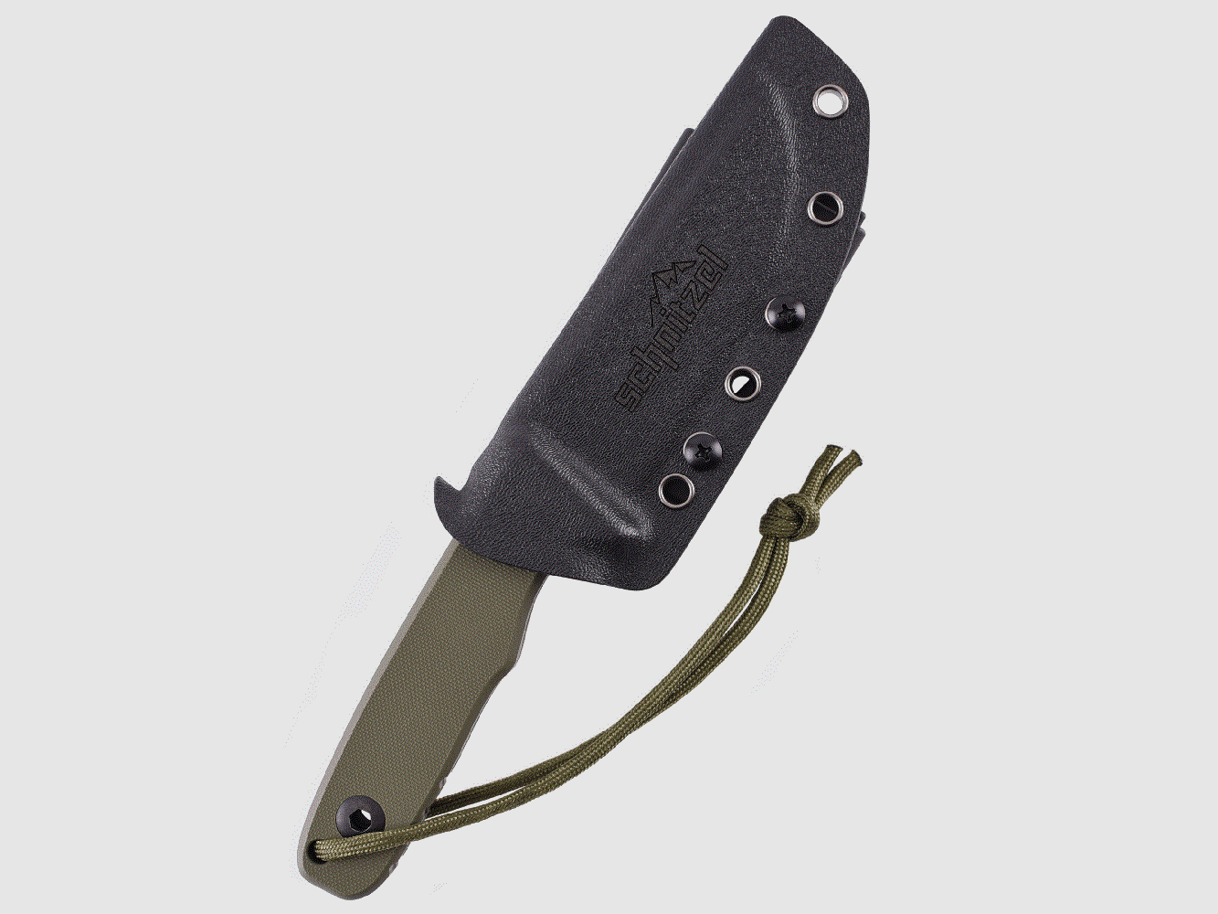 Schnitzel TRI, Outdoormesser (Grün)