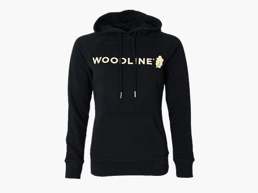 Woodline Hoodie Nero Donna S