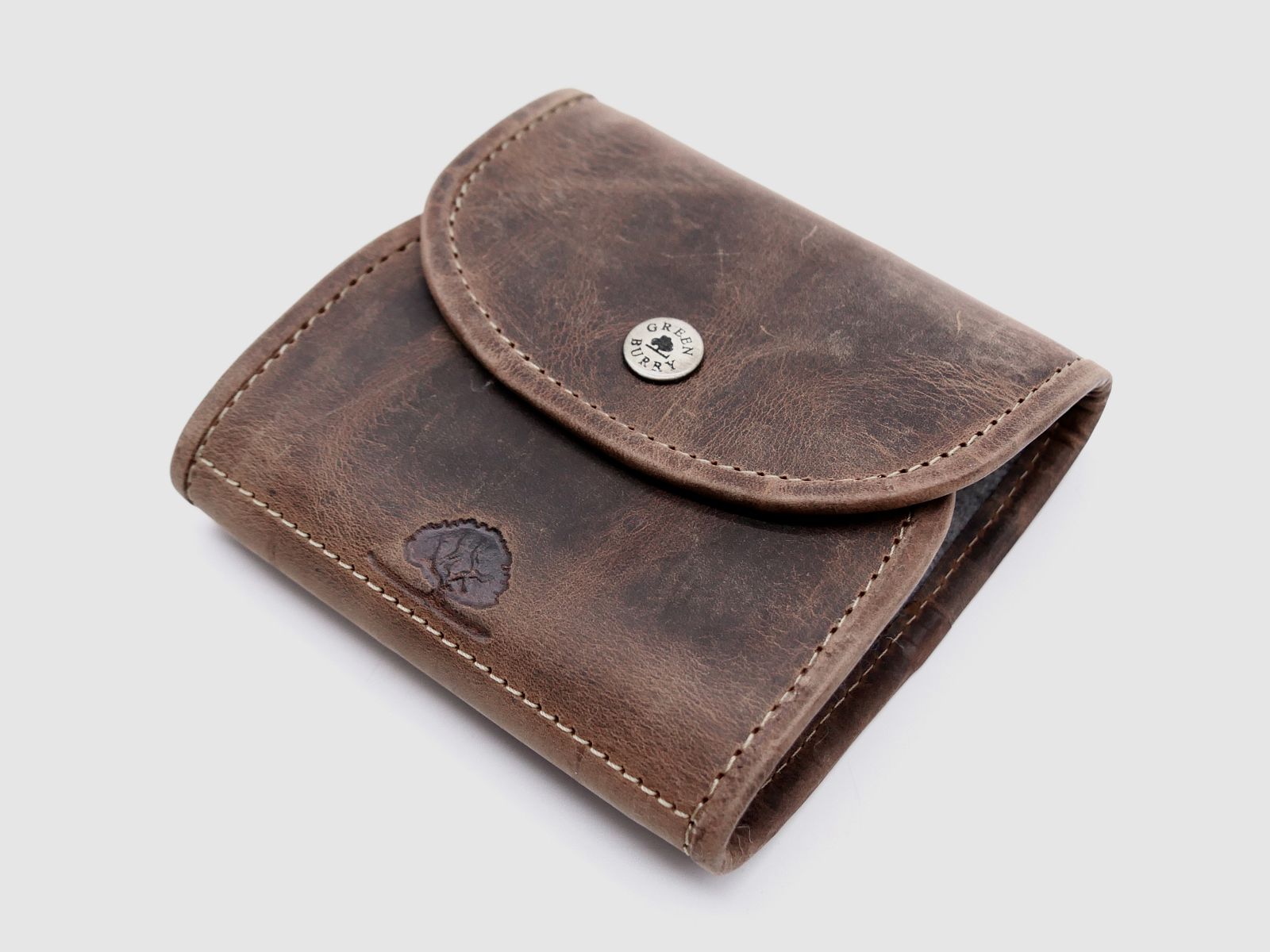 Greenburry Leder Munitionstasche für 7 Patronen mit Schlaufe 1595-25