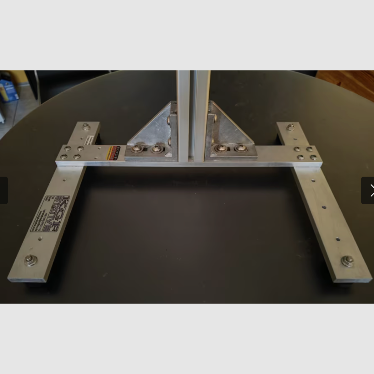 KGF H800 support stand for air sport pistol in DSB, afbeelding 2 van 4
