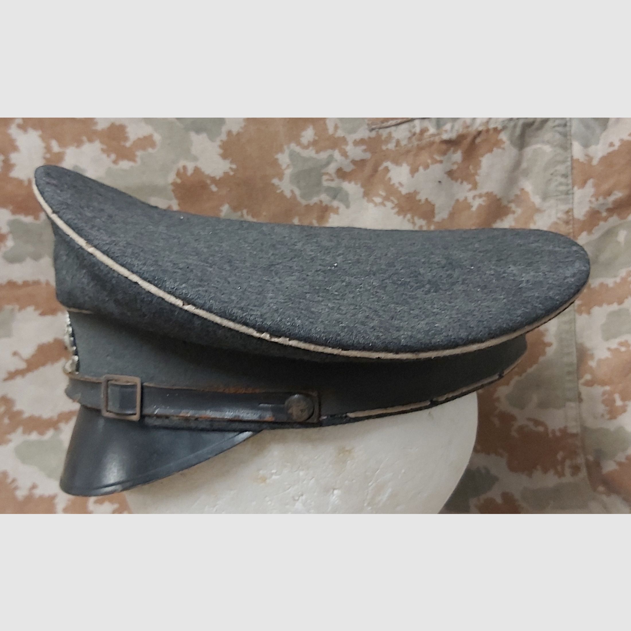 2e Guerre mondiale Croix-Rouge allemande, casquette pour troupes